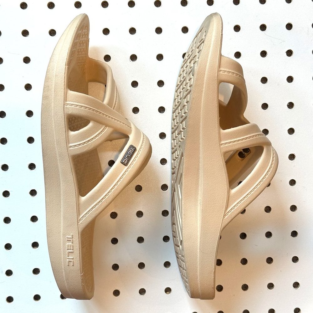 Telic Mallory Soft Arch Support Comfort Sandals Women Medium 8 / 9 Idaho Dunes T - Picture 3 of 14